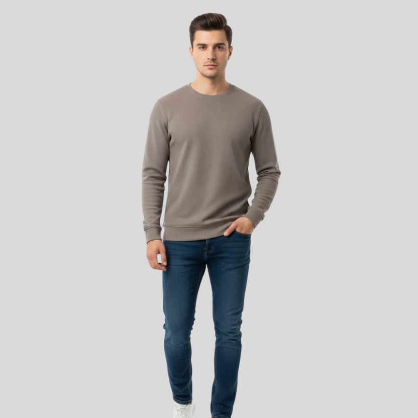 Premium Beige Sweatshirt