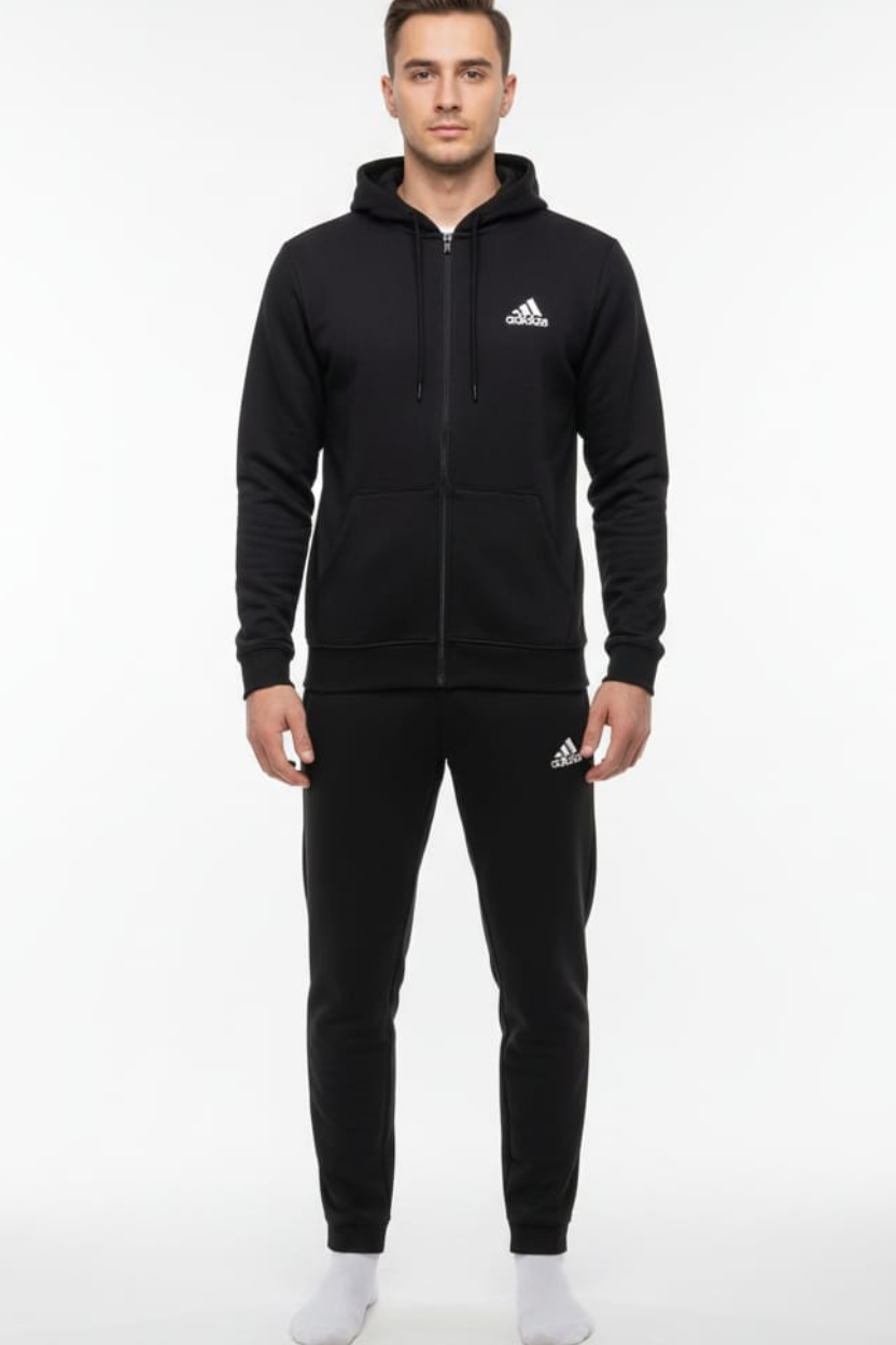 Adi-Tracksuit Winter hoodie (black)