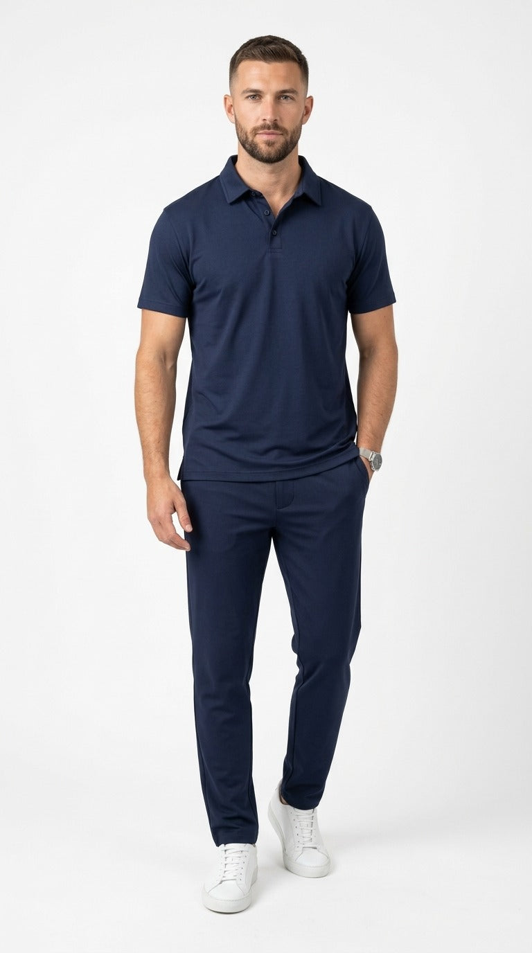 Men’s Premium Lightweight Tracksuit (Navy Blue)