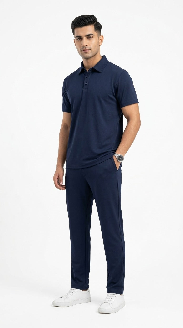 Men’s Premium Lightweight Tracksuit (Navy Blue)