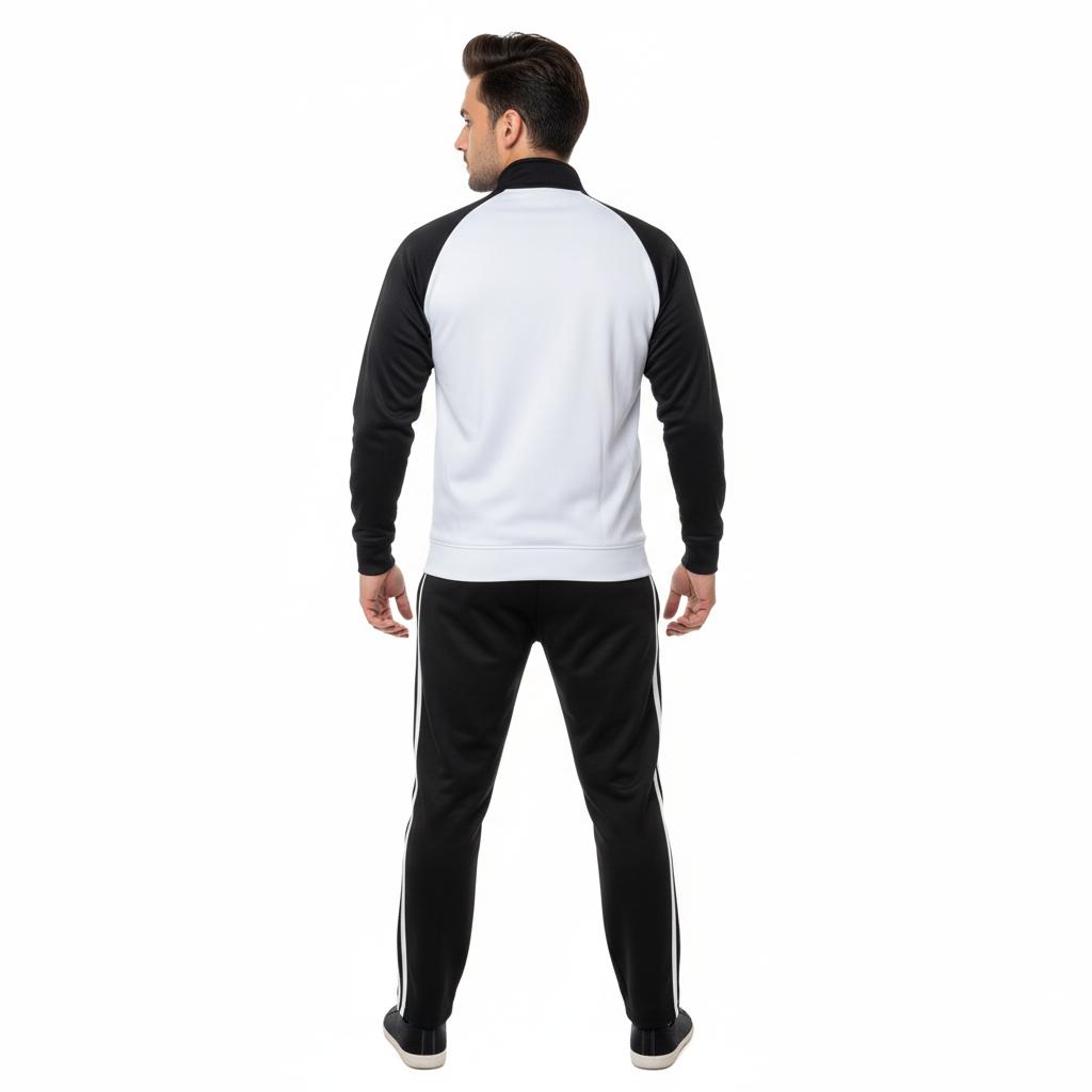 Adi Premium Tracksuit-Mehroon White (Copy)