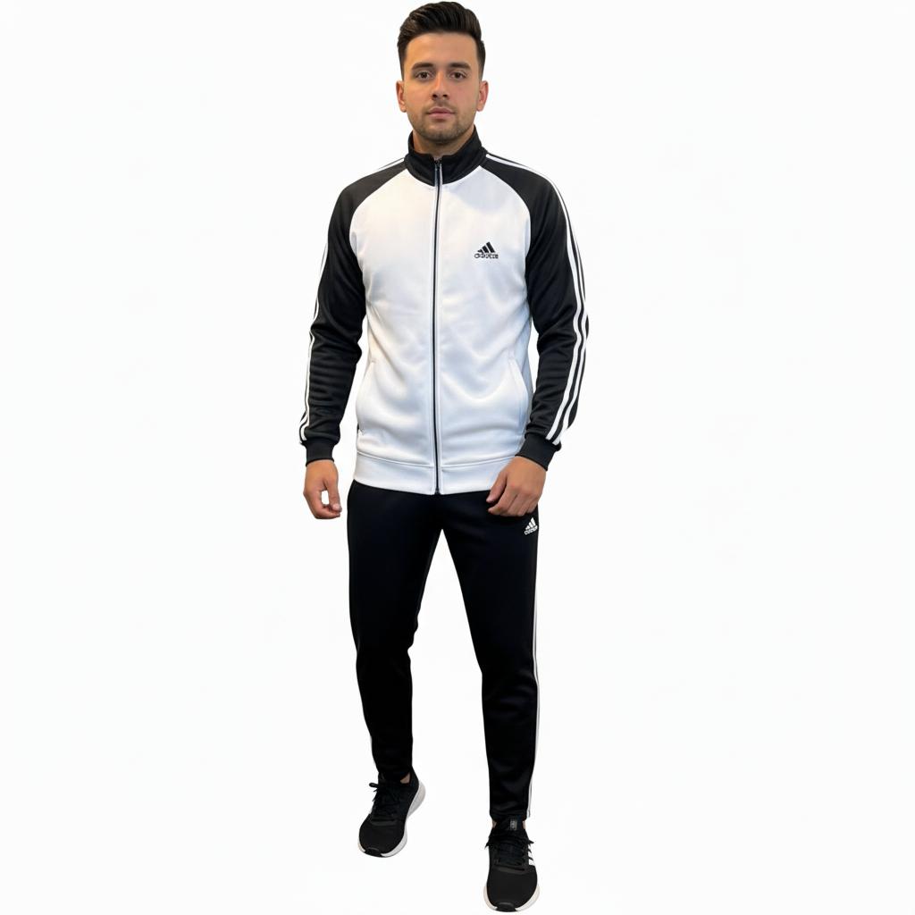Adi Premium Tracksuit-Mehroon White (Copy)