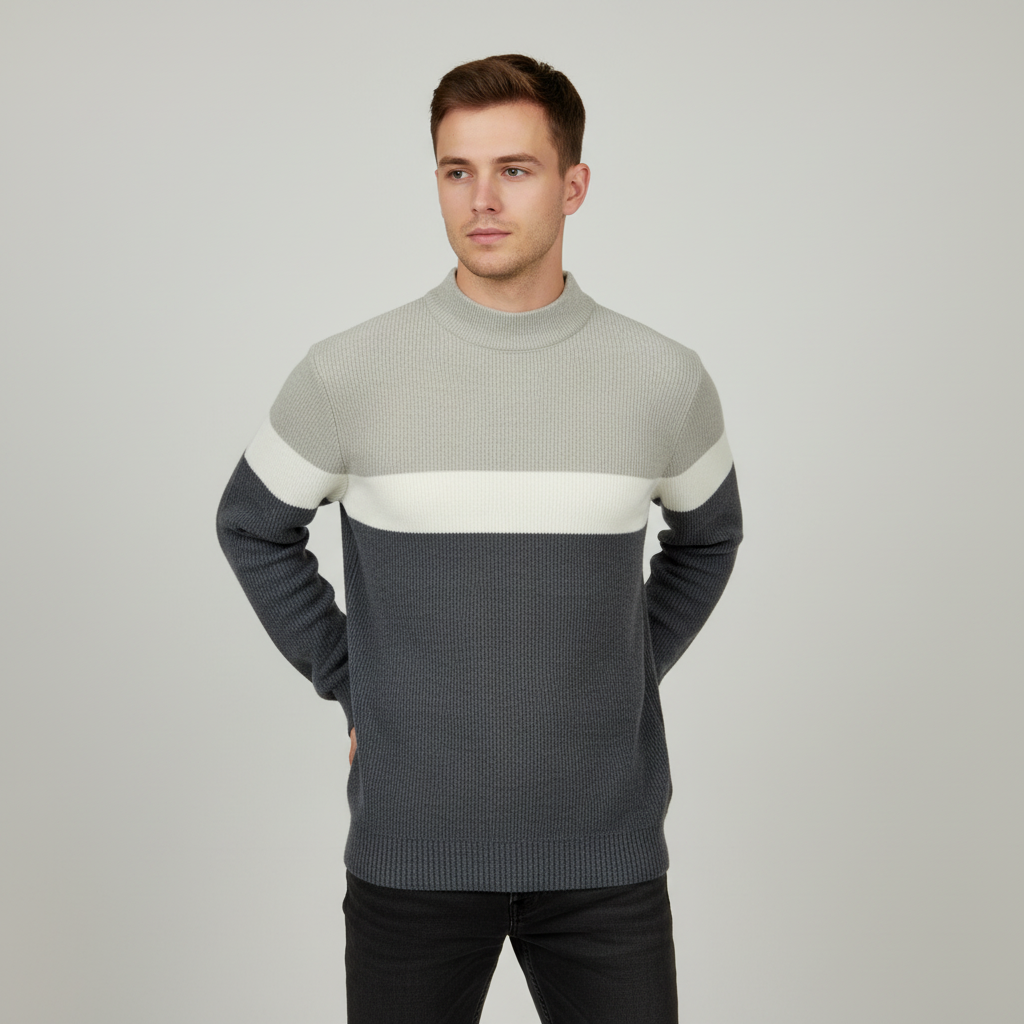 Polyester Knit Fabric Sweater