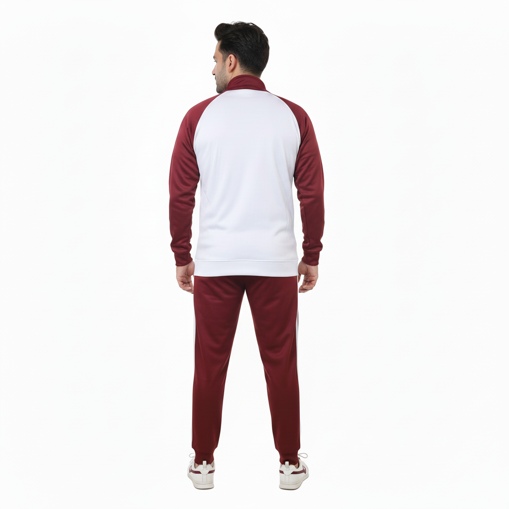 Adi Premium Tracksuit-BlackWhite