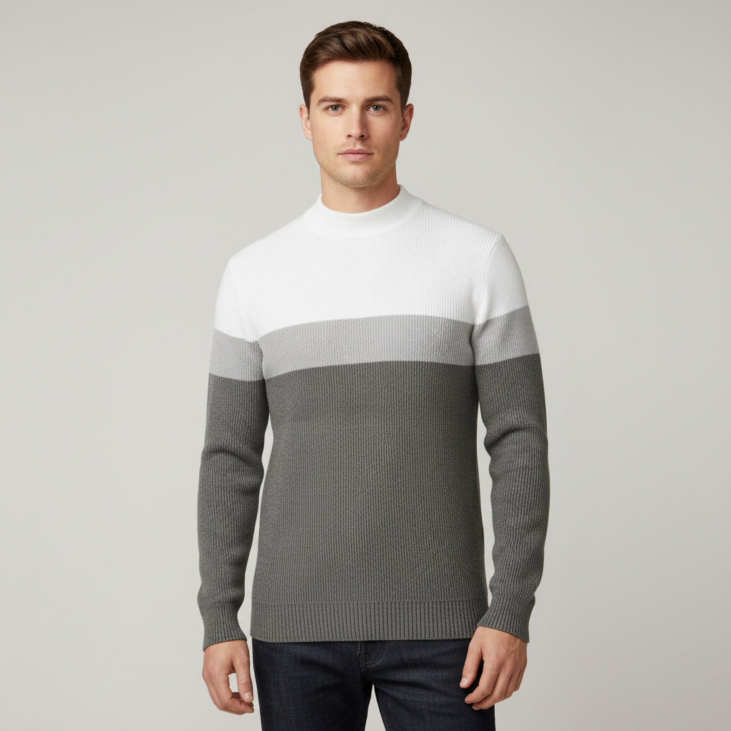 Polyester Knit Fabric Sweater
