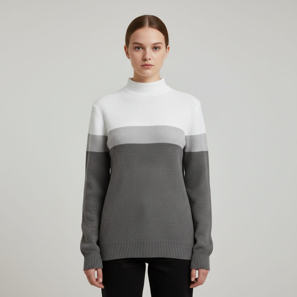 Polyester Knit Fabric Sweater